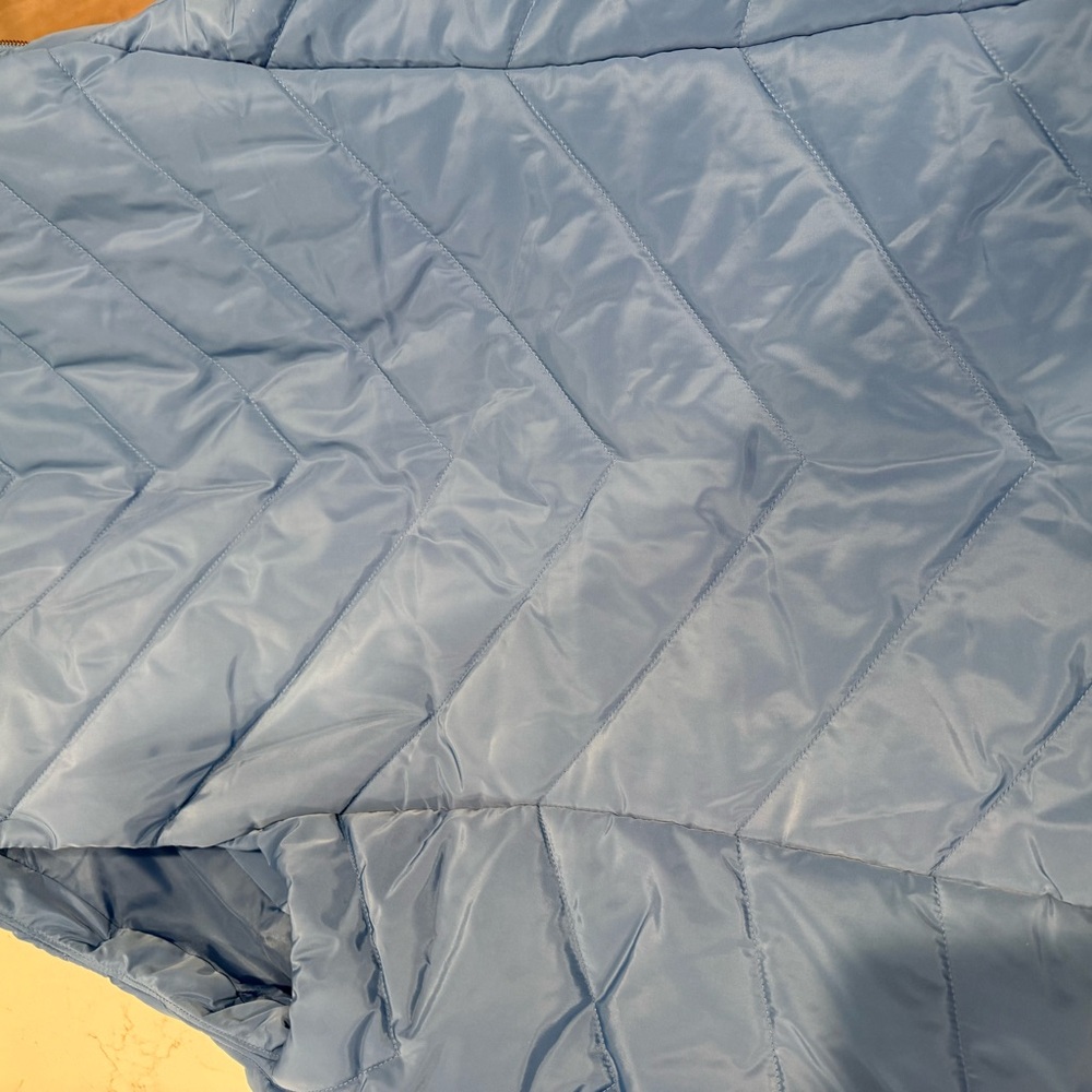 Michael Kors Blue Quilted Vest - Picture 4 of 4